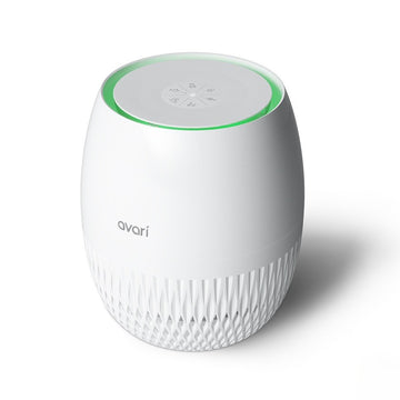 Avari EG Air Purifier Front and Top View